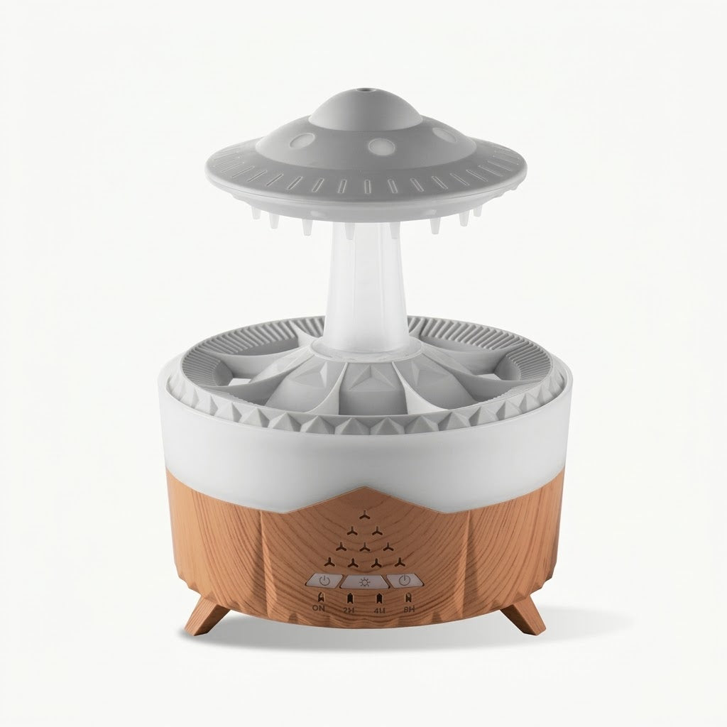 Lumiqia | UFO Raindrop Aroma Humidifier