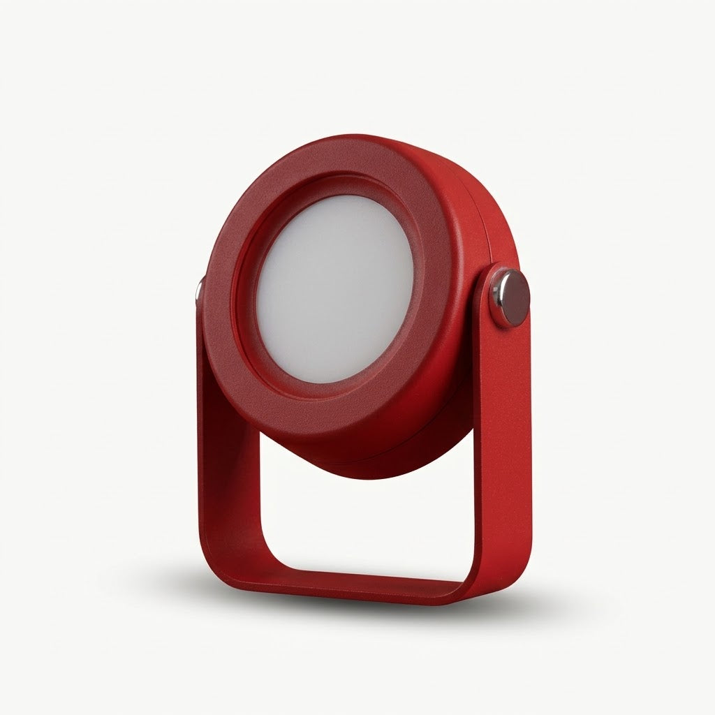 Lumiqia foldable touch dimmable lantern lamp glowing on bedside table