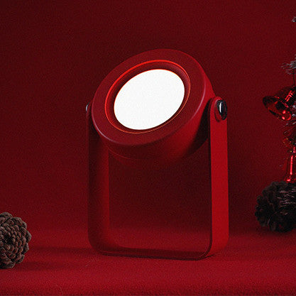 Lumiqia foldable touch dimmable lantern lamp glowing on bedside table