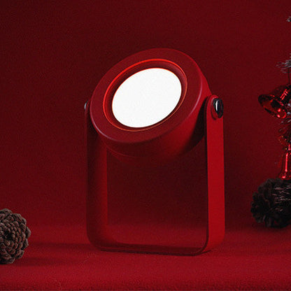 Lumiqia foldable touch dimmable lantern lamp glowing on bedside table